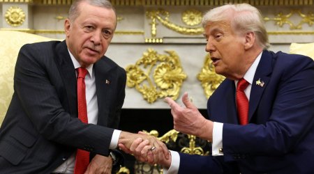 Tramp: Ərdoğan çox güclü bir şəxsdir