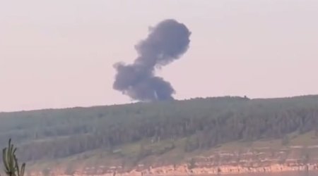 Rusiyada bombardmançı təyyarə qəzaya uğradı &ndash; VİDEO