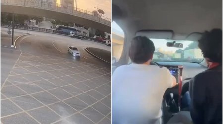 Narkotikin təsiri altında &ldquo;avtoşluq&rdquo; edən sürücü saxlanıldı &ndash; VİDEO