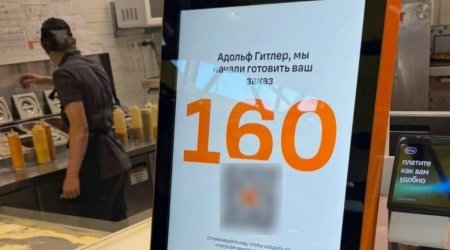 "Adolf Hitler" pitsa sifariş etdi – POLİS SAXLADI - FOTO