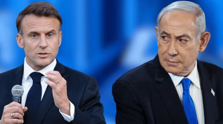 Makrondan Netanyahu barəsində SƏRT SÖZLƏR &ndash; VİDEO