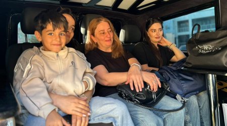 Xankəndi şəhərinə daha 18 ailə yola salındı &ndash; FOTO
