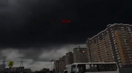 Dron hücumlarından sonra Moskva səması &ndash; VİDEO