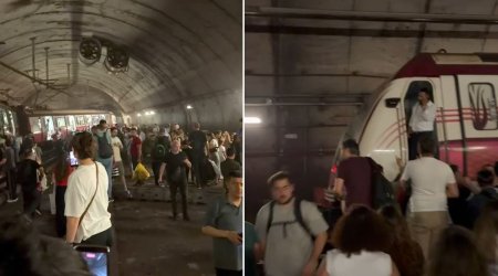 İstanbulda metro qatarının niyə relsdən çıxdığı MƏLUM OLDU