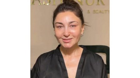 Əməkdar artist makiyajsız halını paylaşdı - VİDEO