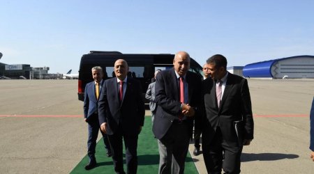 İordaniya parlamentinin sədri Azərbaycana gəldi - FOTO