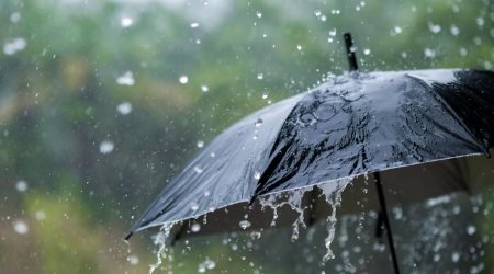 Rayonlara yağış, bəzi yerlərə dolu yağıb &ndash; Faktiki hava