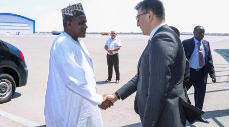 Niger Məsləhət Şurasının sədri Azərbaycana gəldi