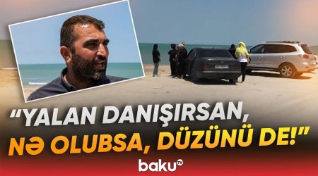 Dənizdə batan Vüqarın dayısı: "Dedi ki, başımı kəssəniz də, danışmaram" - VİDEO
