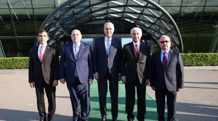 Numan Kurtulmuş Azərbaycanda səfərdədir - FOTO