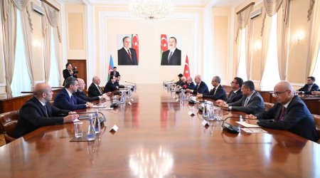 Əli Əsədov TBMM sədri Numan Kurtulmuşla görüşdü - FOTO