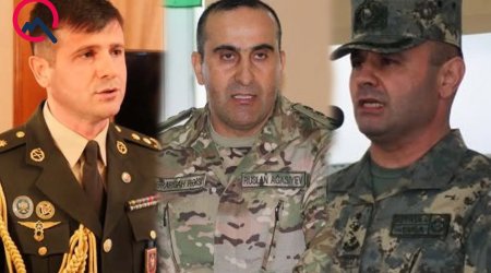 General rütbəsi verilən zabitlər kimdir? - Foto