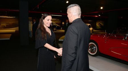 Leyla Əliyeva Vatikan Apostol Kitabxanası və Apostol Arxivinin rəhbəri ilə görüşdü - FOTO