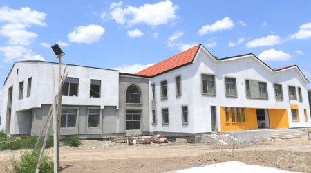 Rusiya Qubadlıda uşaq bağçası tikir - FOTO