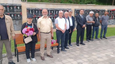 Balakəndə şəhidlərin xatirəsi yad edilib - FOTO
