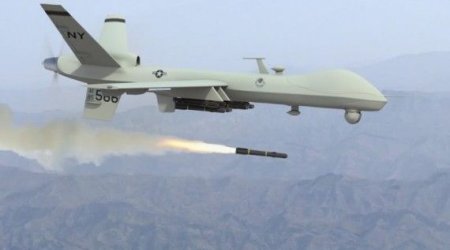 Xarkovda sənaye zonasına dron zərbəsi endirildi - VİDEO