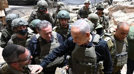 Netanyahu Katsla Livanın cənubuna GETDİ &ndash; Ordan İrana mesaj göndərdi