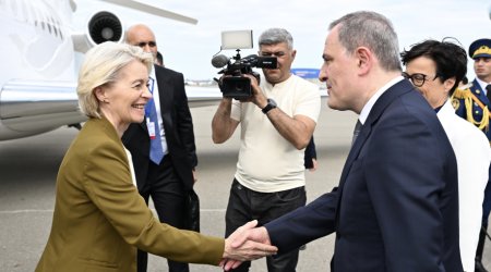 Avropa Komissiyasının Prezidenti Azərbaycana GƏLDİ - FOTO