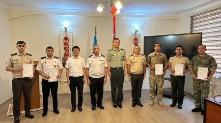 Çin dili kursunun buraxılış mərasimi keçirildi - FOTO