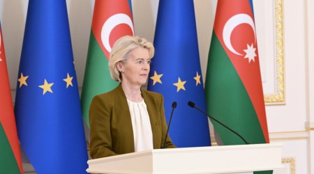 Ursula fon der Lyayen: &ldquo;Məqsədim Azərbaycanla tərəfdaşlığımızı möhkəmləndirməkdir&rdquo;