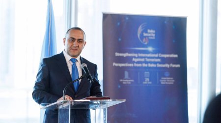 BMT-də Bakı Təhlükəsizlik Forumunun beynəlxalq ictimaiyyətə təqdimatı keçirildi&ndash; FOTO/VİDEO