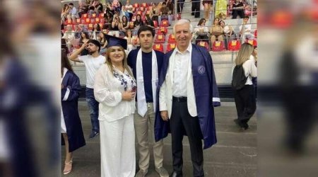 İlham Namiq Kamalın oğlu məzun oldu - FOTO