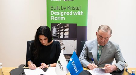 &ldquo;Kristal&rdquo; beynəlxalq tərəfdaşlıqlarını genişləndirir: &ldquo;Florim&rdquo; ilə memorandum imzalandı