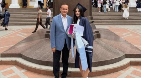 Xalq artisti Elçin Haşımovun qızı məzun oldu - FOTO