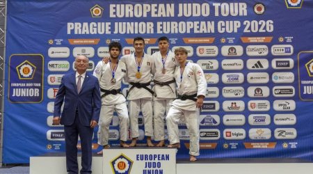 Avropa Kuboku: Cüdoçumuz gümüş medal qazandı - FOTO