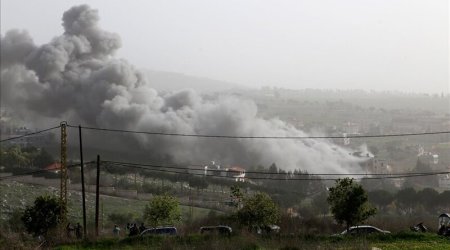 İsrail ordusu Livanda "Hizbullah"a zərbə endirdi - VİDEO