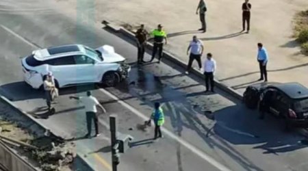 Səhər saatlarında Hövsanda ağır qəza: XƏSARƏT ALAN VAR &ndash; FOTO/VİDEO