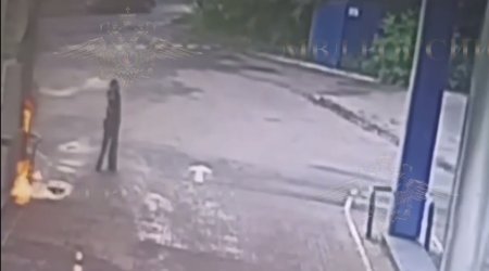 16 yaşlı qız yanacaqdoldurma məntəqəsini yandırdı &ndash; ANBAAN VİDEO
