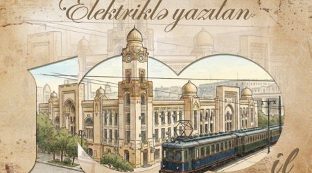 ADY dəmir yollarının elektrikləşdirilməsinin 100 illiyinə həsr olunan fotoalbom hazırladı &ndash; VİDEO