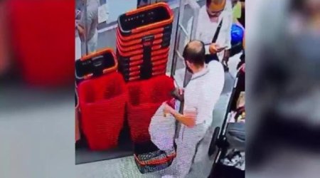 Bakıda marketdən 5 min manatlıq oğurluq edildi &ndash; FOTO -VİDEO