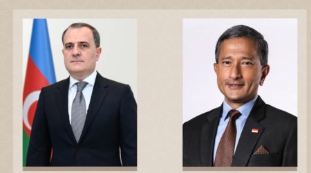 Ceyhun Bayramovla Sinqapur XİN rəhbəri arasında telefon danışığı: Nələr müzakirə olundu?