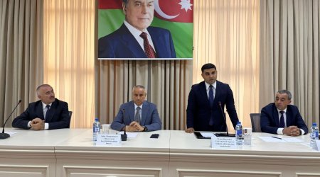 YAP Qusar rayon təşkilatının yeni sədri ictimaiyyətə təqdim olundu - FOTO