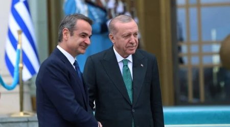 Ərdoğan Yunanıstan Baş nazirini &ldquo;Mehtər marşı&rdquo; ilə qarşıladı &ndash; VİDEO
