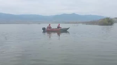 Həkəri çayında batan şəxsin axtarışları davam edir - VİDEO