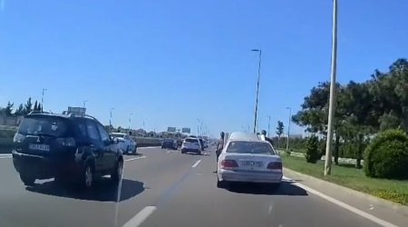 Özünün və digərlərinin həyatını təhlükəyə atdı&ndash; Video