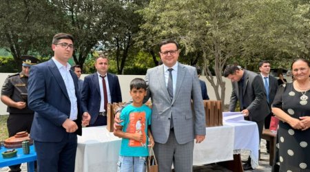 Doğma yurda köçənlərə evlərinin açarları təqdim olundu &ndash; FOTO