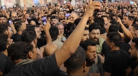 İraqda Məsud Pezeşkian və Abbas Əraqçı hücuma məruz qaldılar - VİDEO