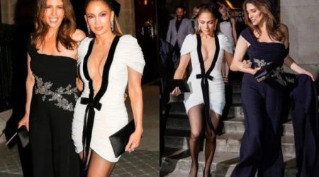 Cennifer Lopez Parisdə mini geyimi ilə diqqətləri üzərinə çəkdi – FOTO