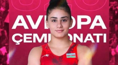 Qadın güləşçimiz Günay Qurbanova gümüş medal qazandı