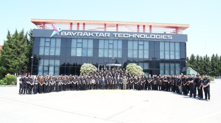Selçuk Bayraktar Azərbaycandakı &ldquo;Bayraktar&rdquo; istehsalat müəssisələrində - FOTO