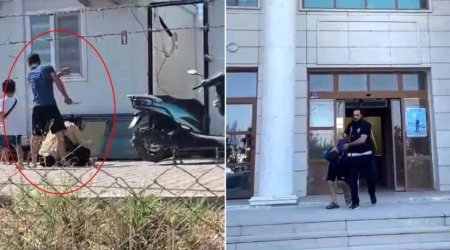 Küçədə vəhşicəsinə döyülən qadın ərindən şikayətçi olmadı &ndash; VİDEO