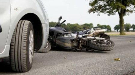 Bakıda motosiklet aşdı - Ölən və yaralanan var