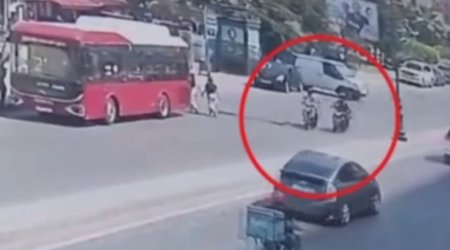 22 yaşlı Aminin həyatını itirdiyi qəzanın ANBAAN VİDEOSU