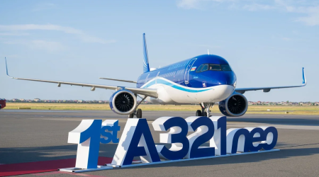 AZAL yeni "Airbus A321neo" təyyarəsi ilə ilk uçuşunu REALLAŞDIRDI