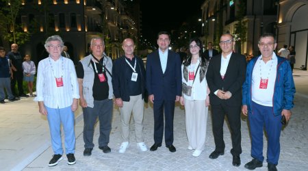IV Şuşa Qlobal Media Forumu iştirakçıları Qarabağ küçəsi ilə tanış oldular - FOTO