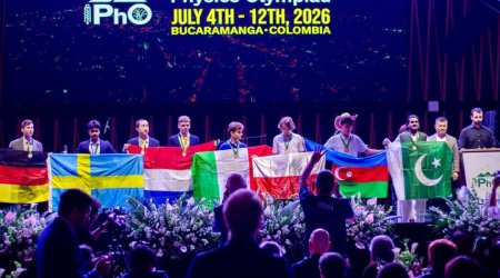 Azərbaycan Beynəlxalq Fizika Olimpiadasında 5 medal qazandı - FOTO